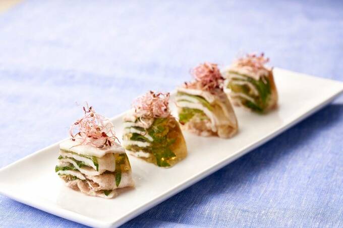 豚肉と大葉のさっぱりミルフィーユ