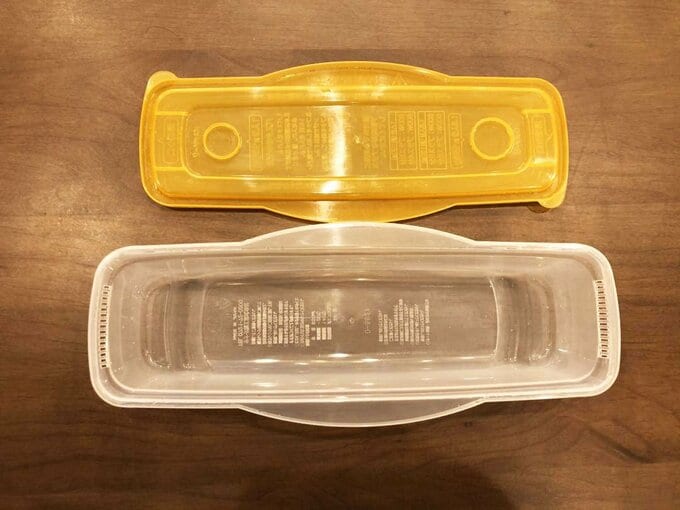 電子レンジでパスタをゆでることのできる容器