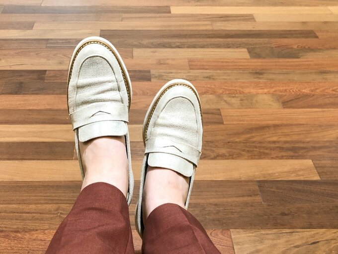 かかとに圧がかからないので快適