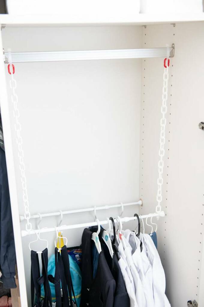 これで上着もラクラク選べます