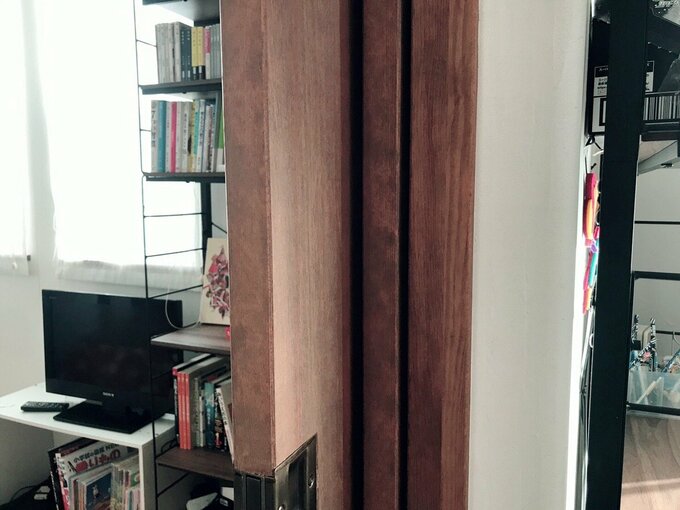 リビングと和室の間にある引き戸