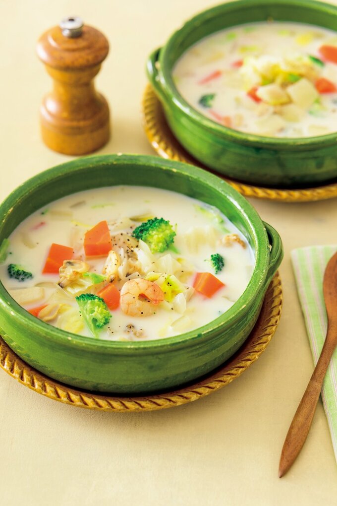 クラムチャウダー