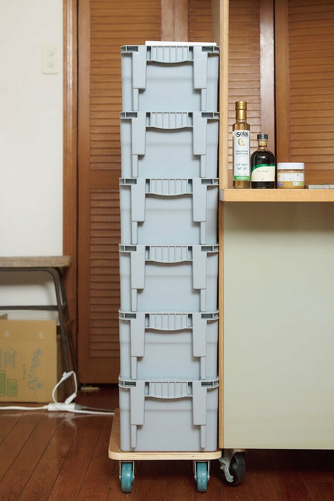 スタッキングできるボックス
