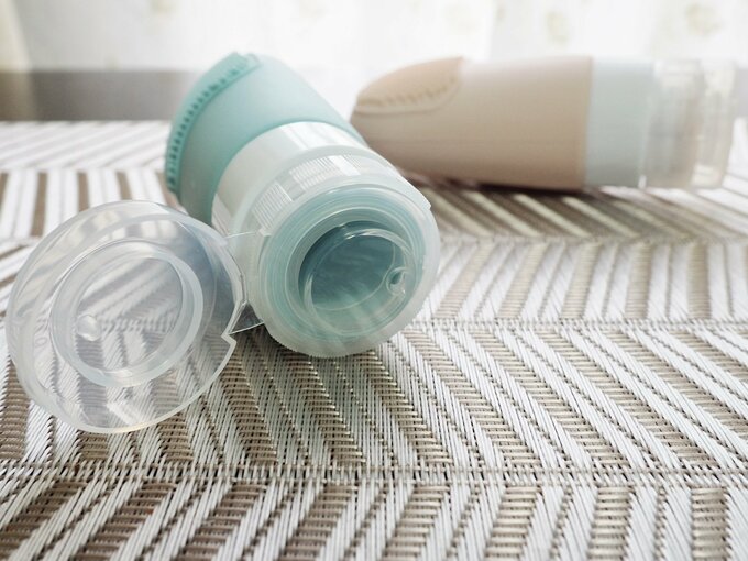「トラベル詰替用ボトル」を使ってみました