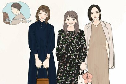 大人の「小花柄ワンピース」の選び方。太って見える、野暮ったいを回避できる