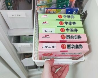 レトルト食品の「すっきり収納」が気持ちいい。防災グッズをムダにしないコツ