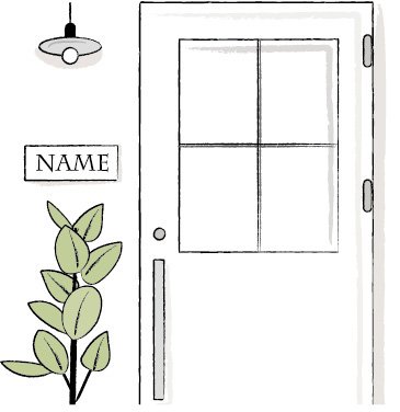 玄関の外側のお掃除ポイント