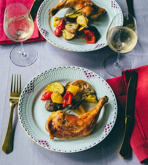 レストラン風のおしゃれな仕上がりに