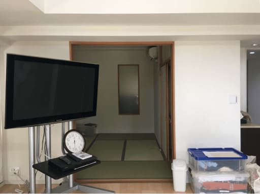 リノベ前にあった和室