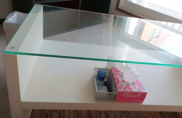 物が少ないテーブル