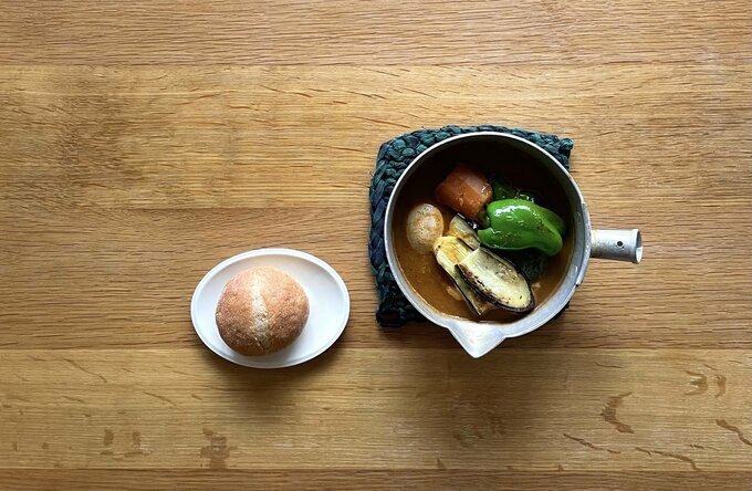 やまだめがねさんの鉄板・時短ごはんはスープカレー