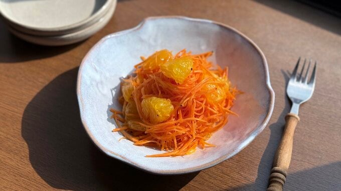 ニンジンと八朔のラペ