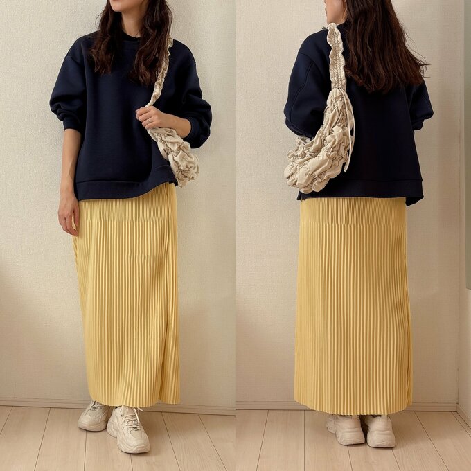 リブスカート合わせ