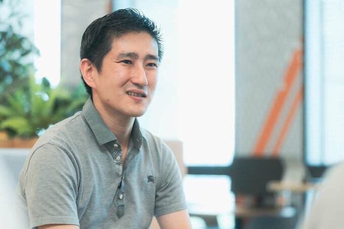 デジタル戦略部の上席推進役の藤本洋一さん