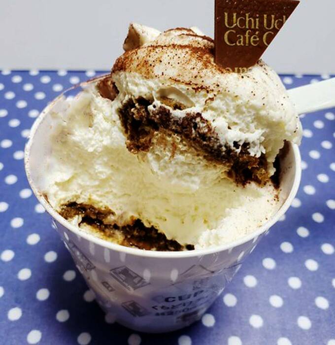 ティラミスクリームはフンワリなめらかな口あたり