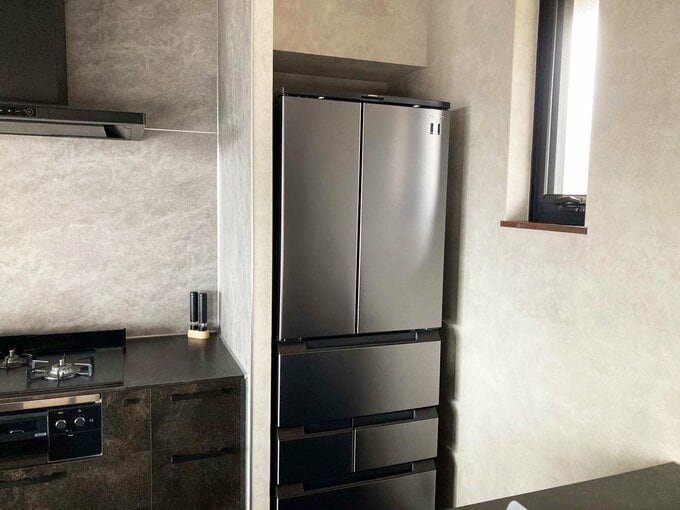 キッチンにあるメインの冷蔵庫