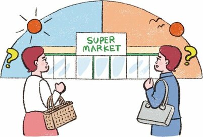 スーパーに買い物に行くなら「午前中」と「夕方」どっちがおトク？出費がかさむ時間帯も
