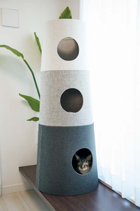 キャットインテリアタワー「NECOTA」