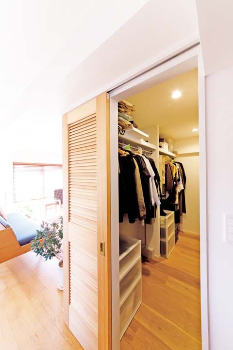 LDKの一角に配置したWIC