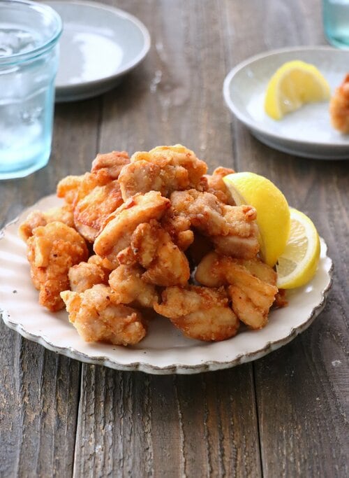 ダブルスープから揚げ