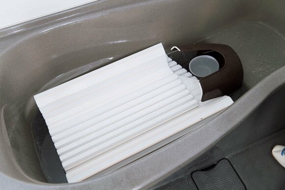 浴槽でつけおきに