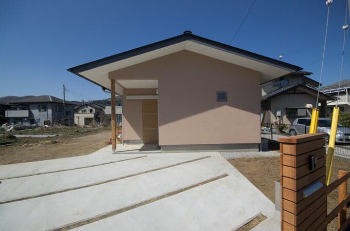 十分勾配がある屋根