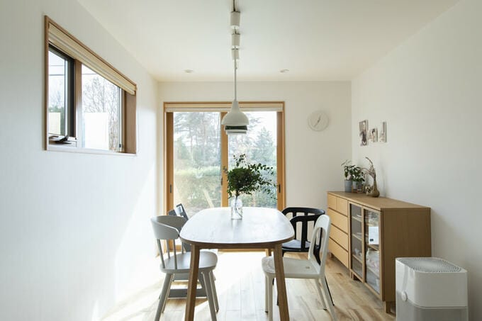 物が増えないよう収納スペースは最小限に