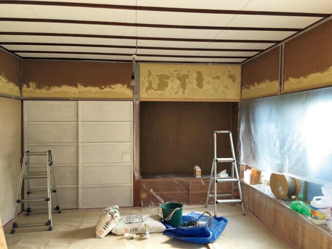 古い家をリノベーション