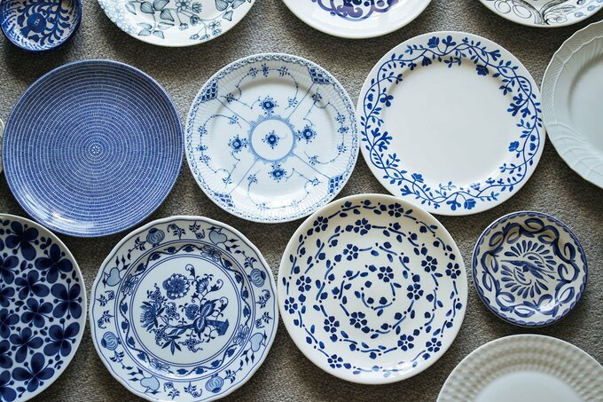 足立さん愛用の食器