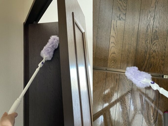ドアの内側やすき間