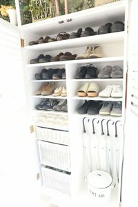 靴の数は必要最小限に