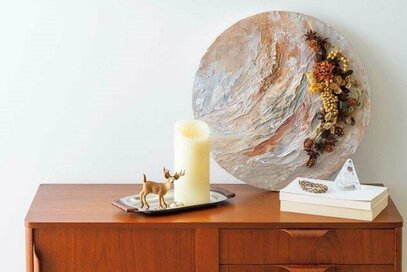 絵心なしでも大丈夫。インテリアとしても飾れる「テクスチャーアート」が人気