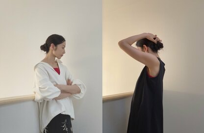 40代「GUの790円インナー」でいつもの服を格上げ。“ひとさじの赤”がおしゃれ迷子に効く