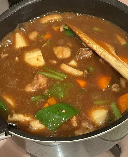 具だくさんのカレー