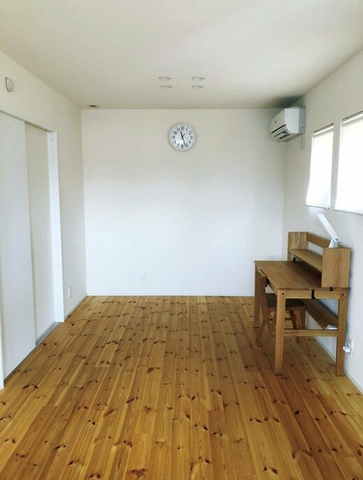 片づけた後の子ども部屋