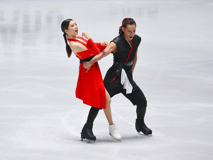 かなだい演技中