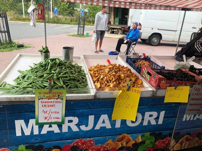 魚を食べるところを見ることもできない男の子