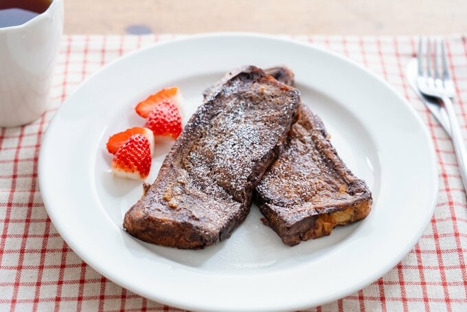 ココアフレンチトースト