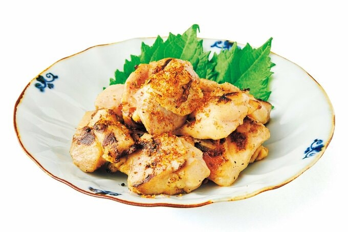 「備長炭で焼いた串なし焼き鳥 」500g ￥732の調理イメージ