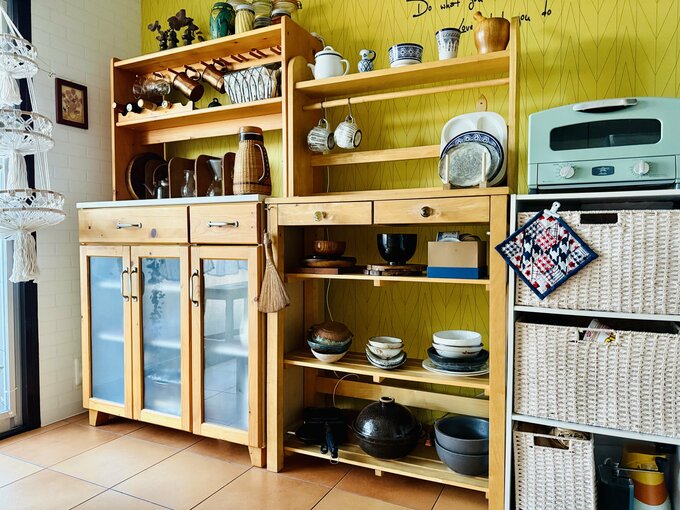 整理されたキッチン