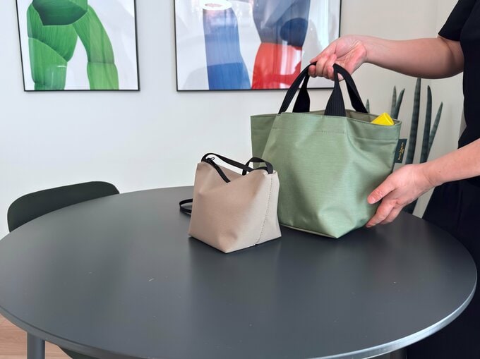 楽しむために荷物も最小限