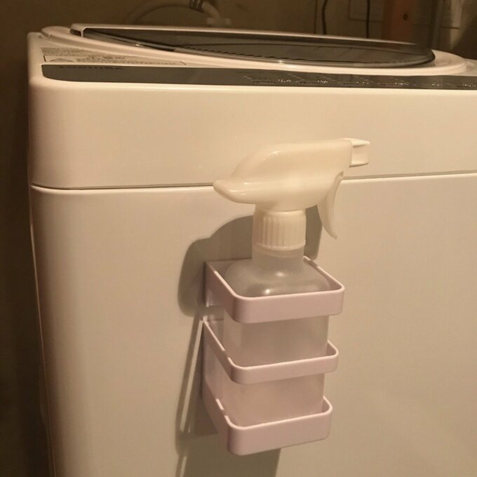 洗濯機に傘立て