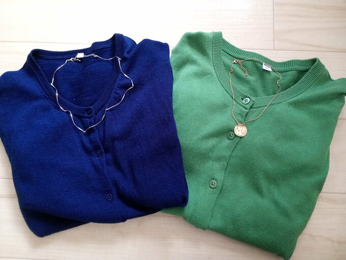 服とアクセサリー