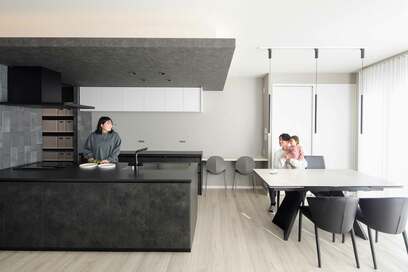 ホテルライクなインテリアと使いやすい動線で家族も来客も過ごしやすく！