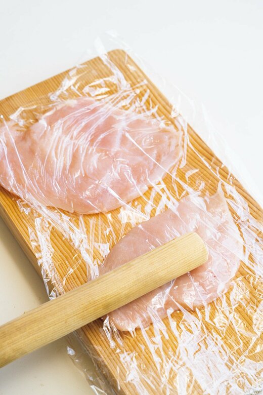 ダージーパイの調理過程