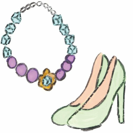 アクセサリー、ハイヒール