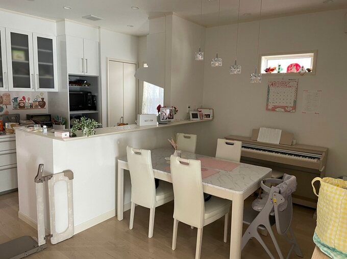 ダイニングが暗い