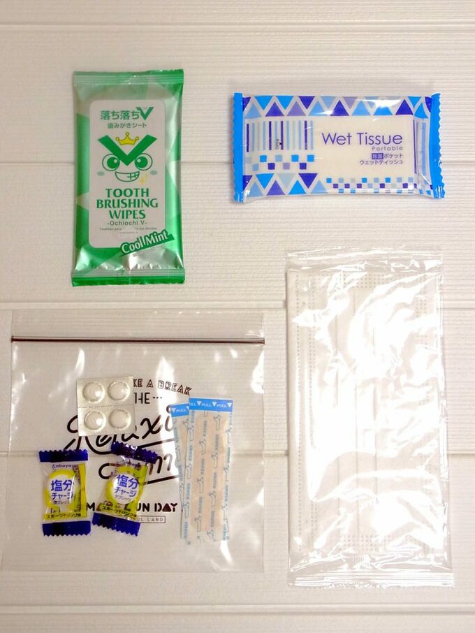 私がそろえたものは以下です