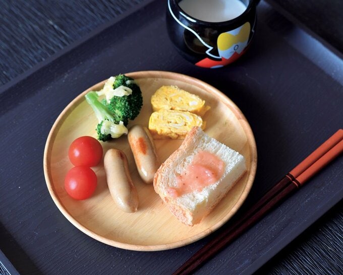 ワンプレートの食事