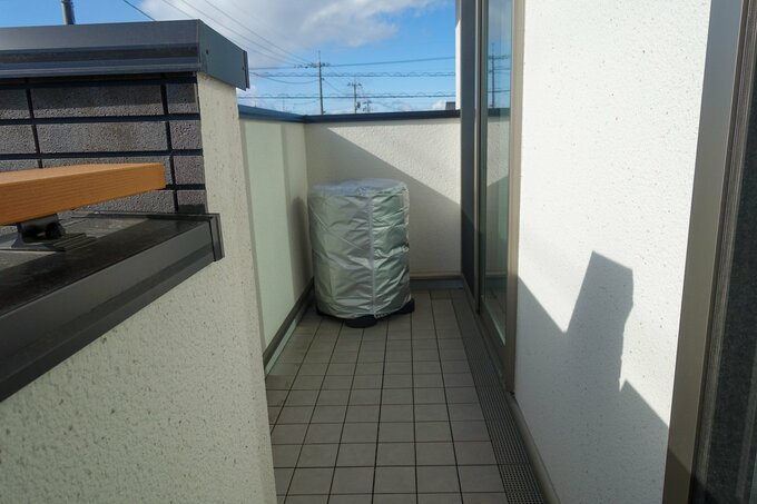 ベランダの様子